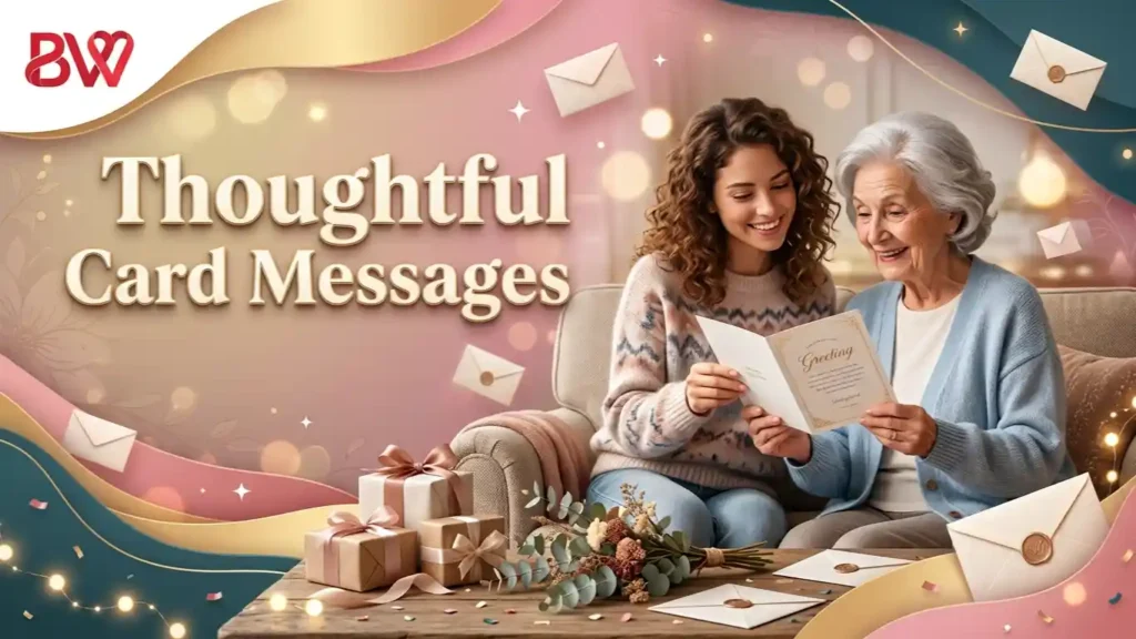 Thoughtful Card Messages
