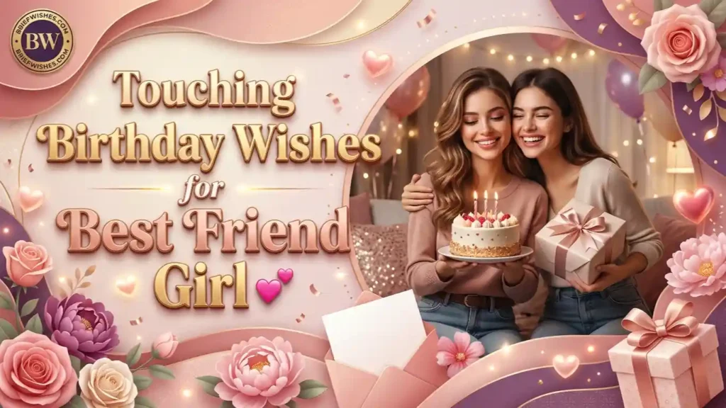 Touching Birthday Wishes for Best Friend Girl 
