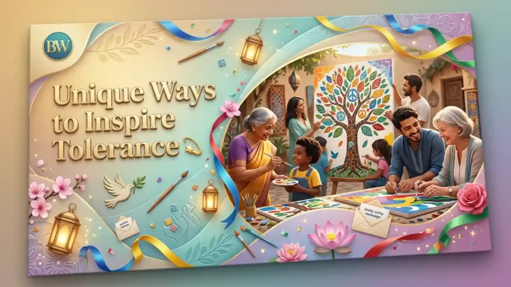 Unique Ways to Inspire Tolerance