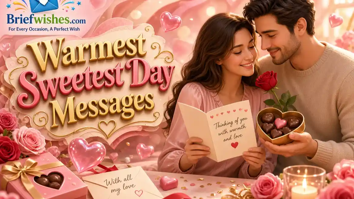 warmest sweetest day messages