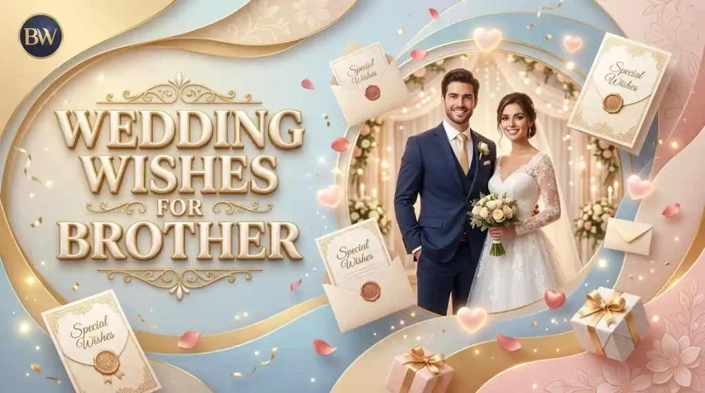 Wedding Wishes for Brother