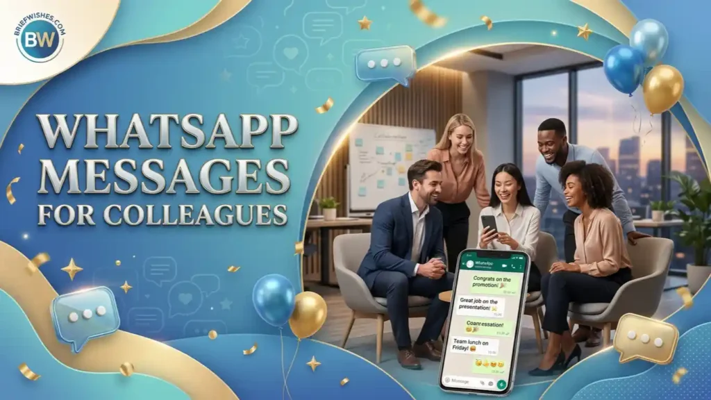 WhatsApp Messages for Colleagues
