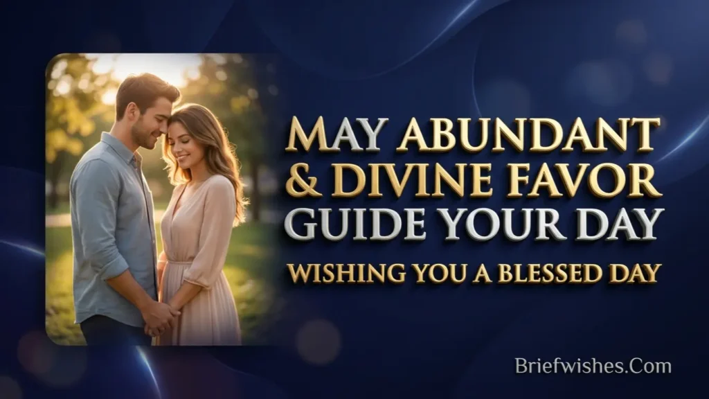 wishing you a blessed day meaning 