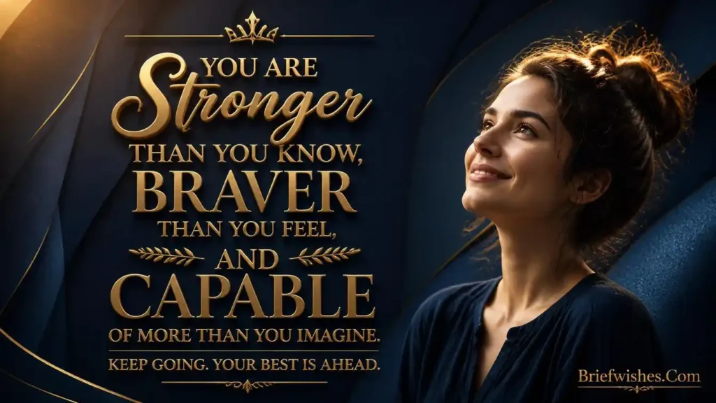 words of encouragement and strength
