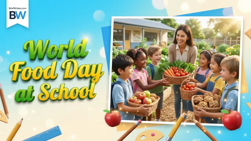 World Food Day Celebration in School