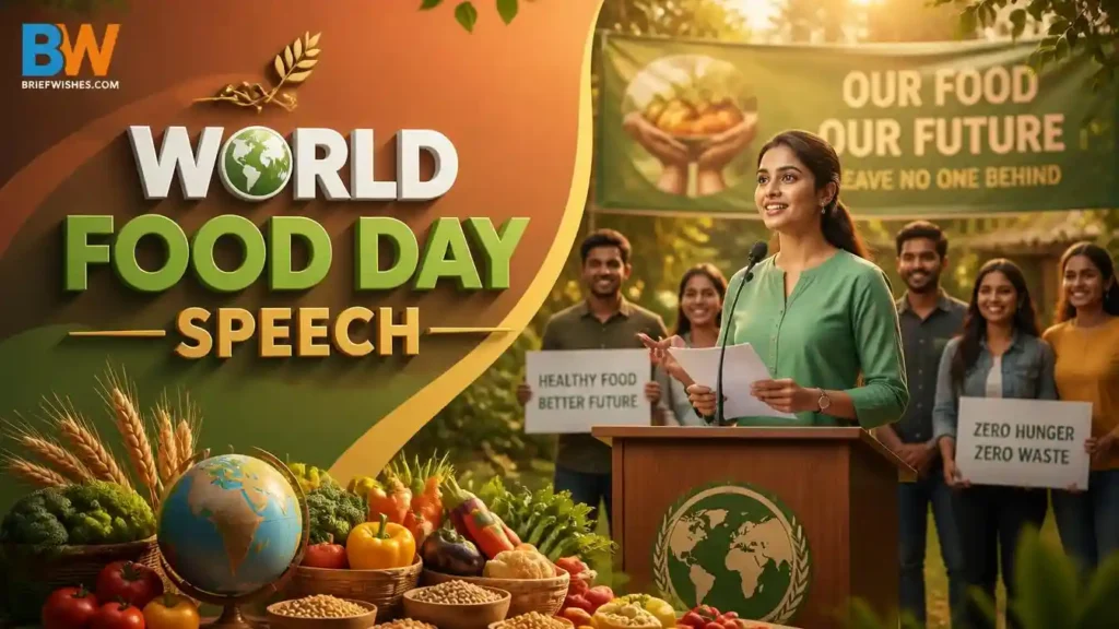 World Food Day Speech