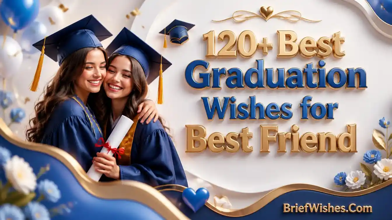 120+ Best Graduation Wishes for Best Friend