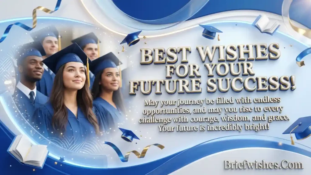 best wishes for future success for students