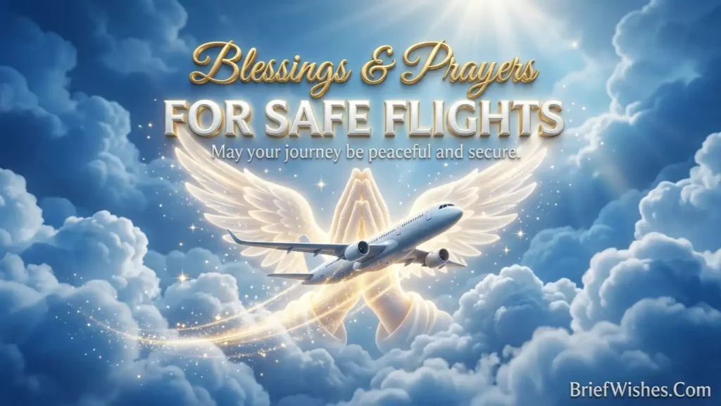 Blessings and Prayers for Safe Flights 