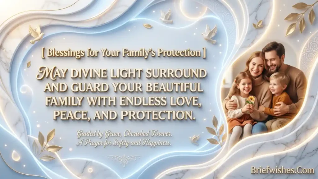 Blessings for Your Family's Protection