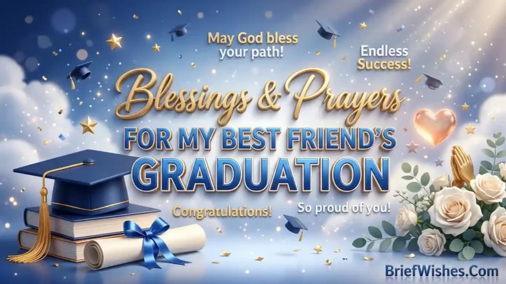  Bonus Graduation Wishes for Best Friend