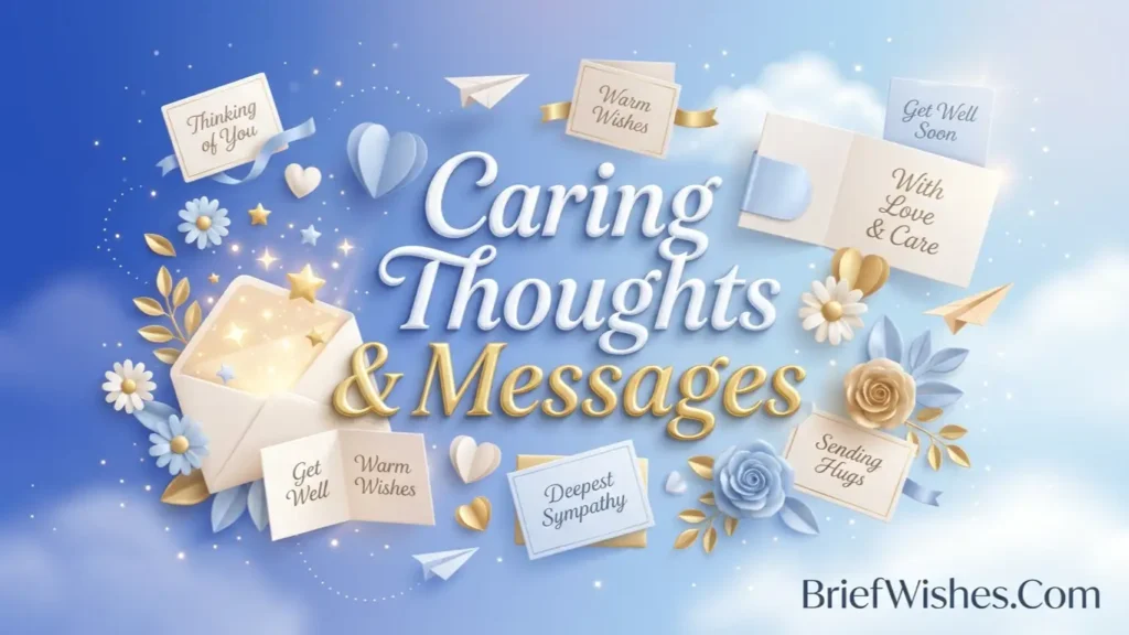caring thoughts messages
