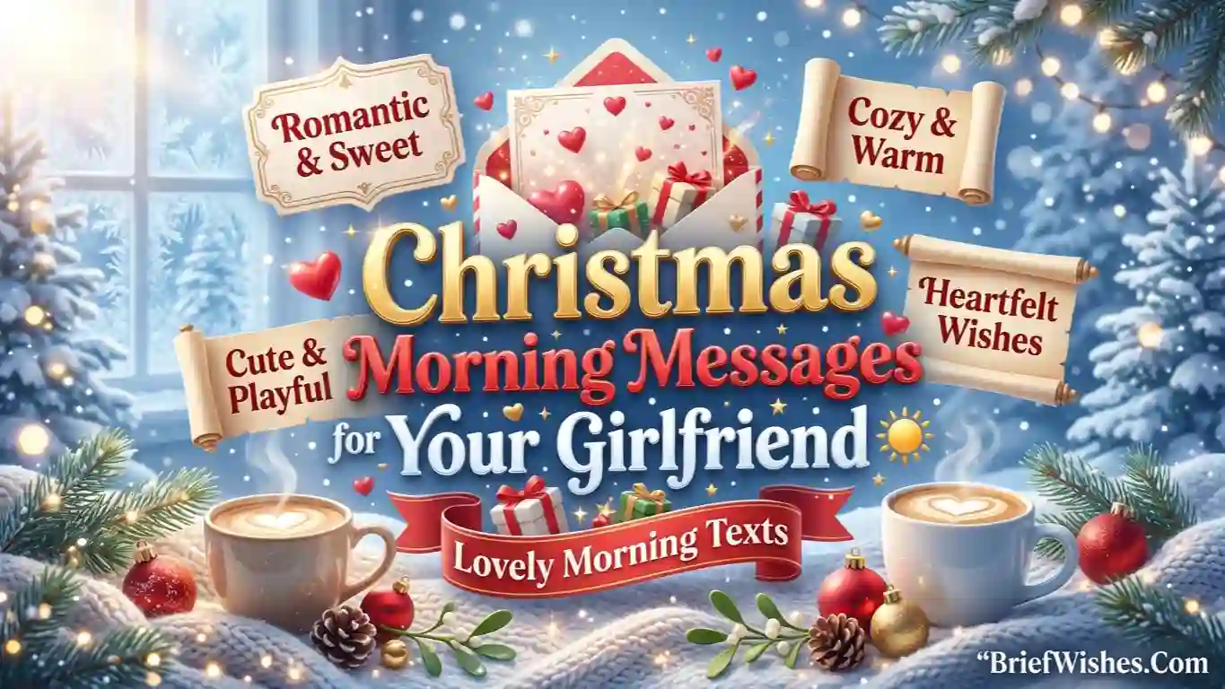 Christmas Morning Messages for Your Girlfriend 