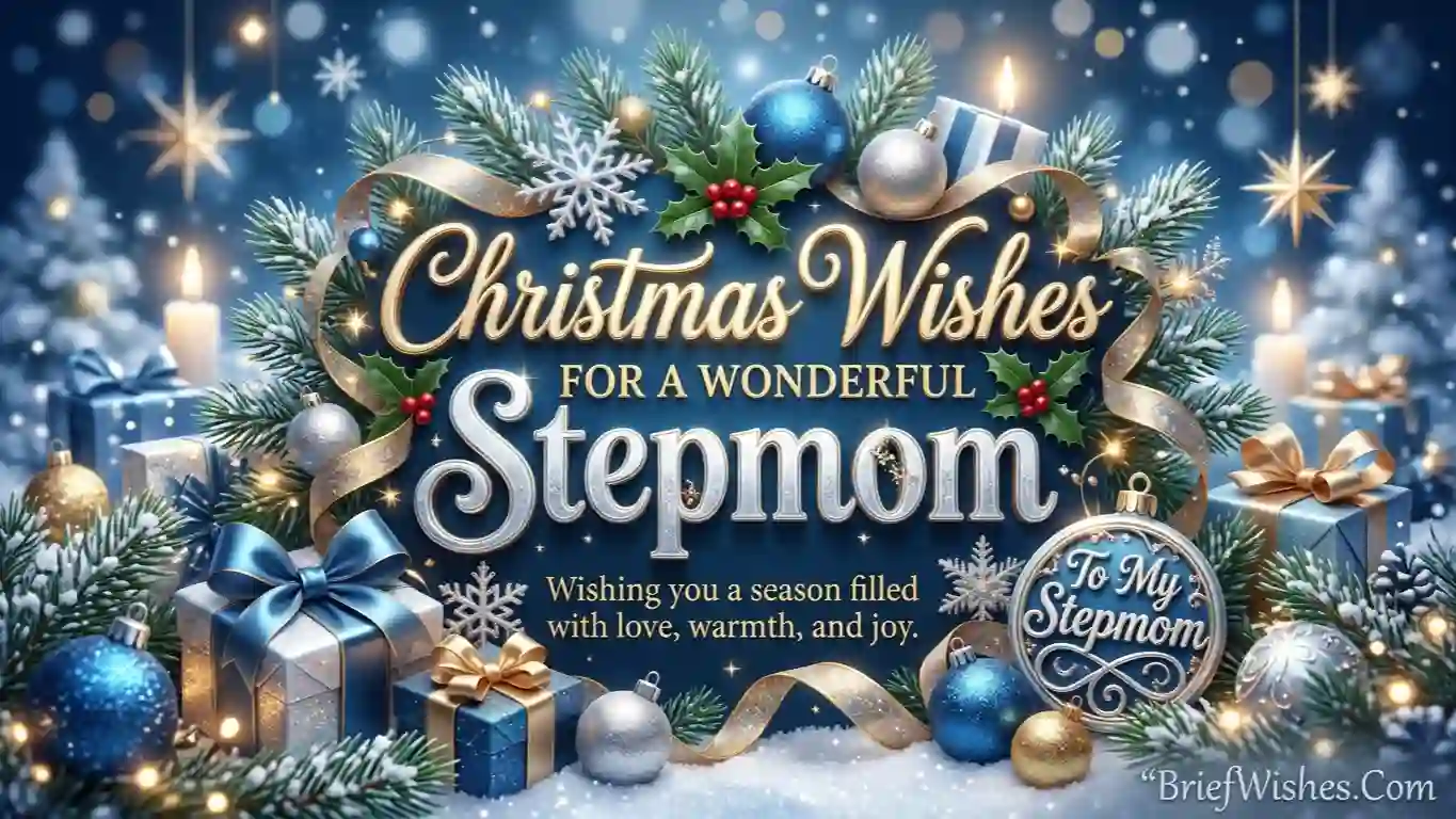 jChristmas Wishes for a Stepmom