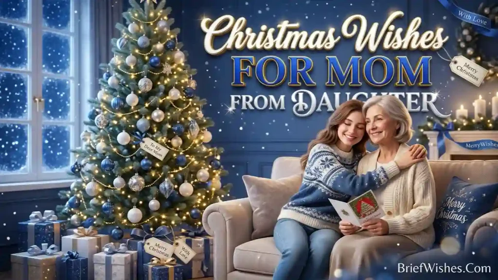 Christmas Wishes for Mom from Daughter