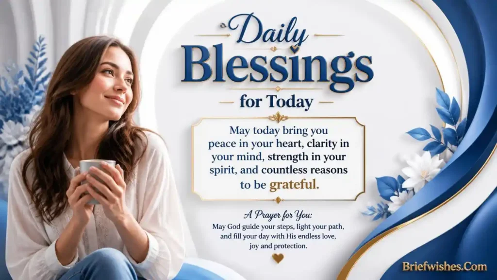 Daily Blessings for Today