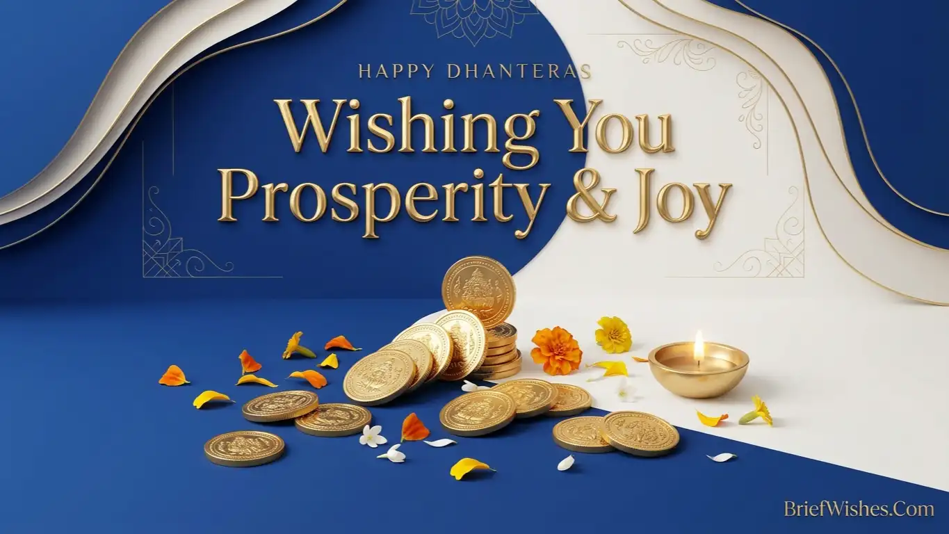 Dhanteras Greetings for Greeting Cards