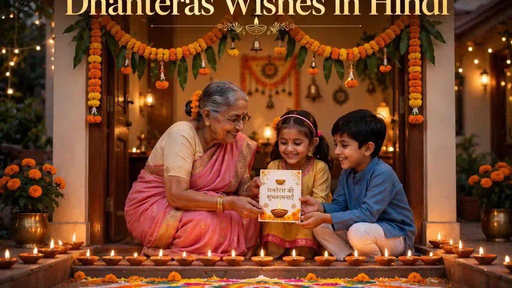 Dhanteras Wishes in Hindi