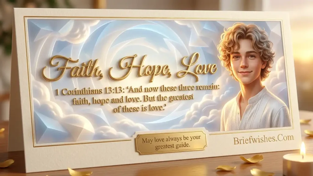 faith, hope, love quotes bible verse