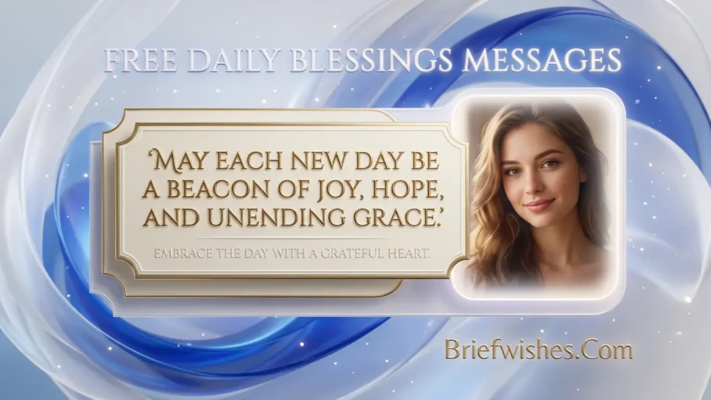 Free Daily Blessings Messages 