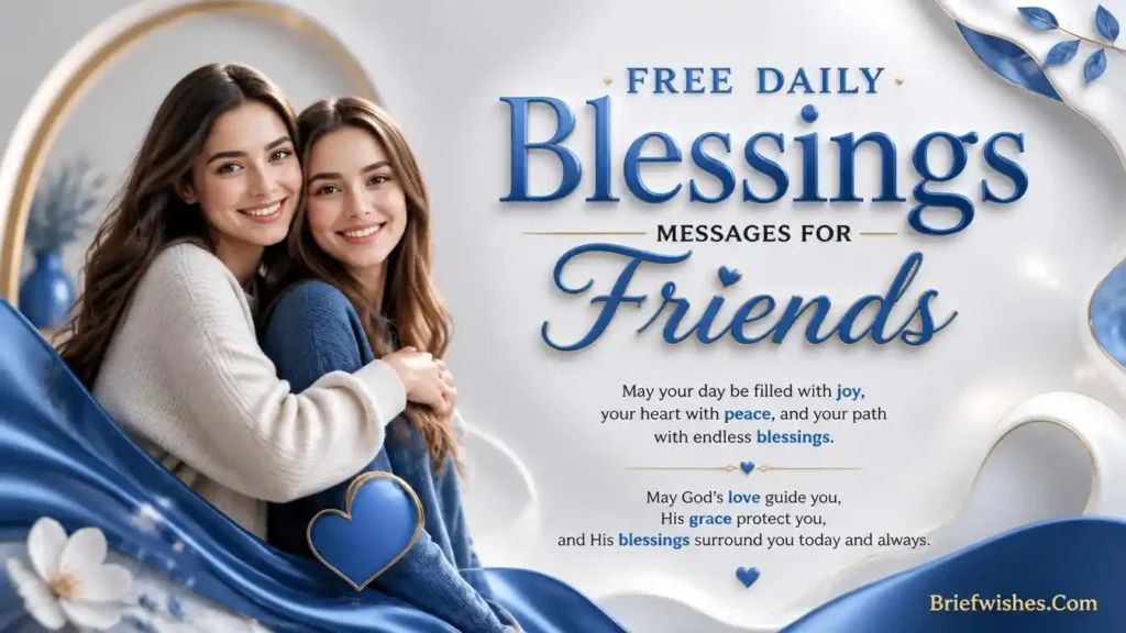 Free Daily Blessings Messages for Friends