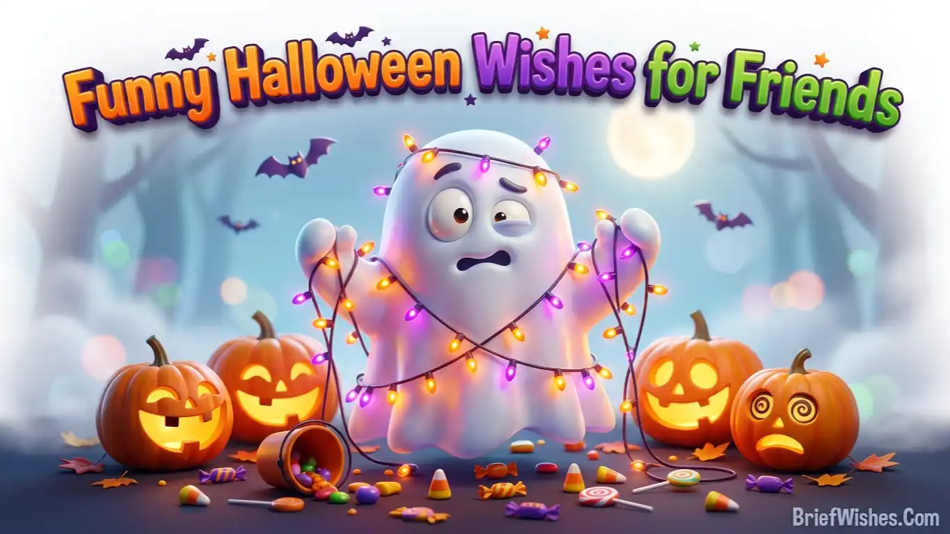 Funny Halloween Wishes for Friends