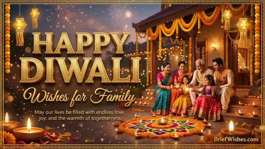 Happy Diwali Wishes for Family