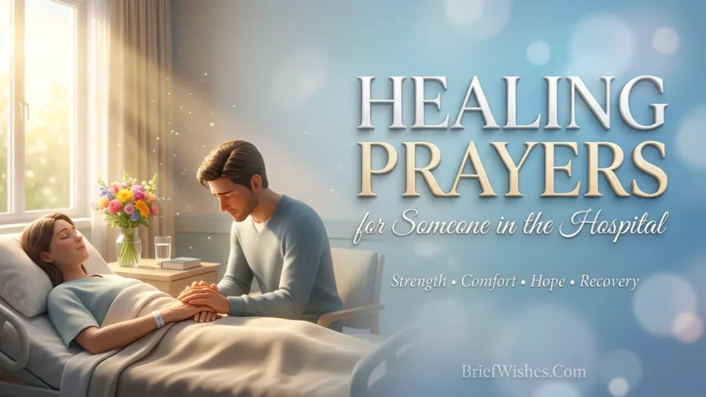 Healing Prayers for Someone in the Hospital