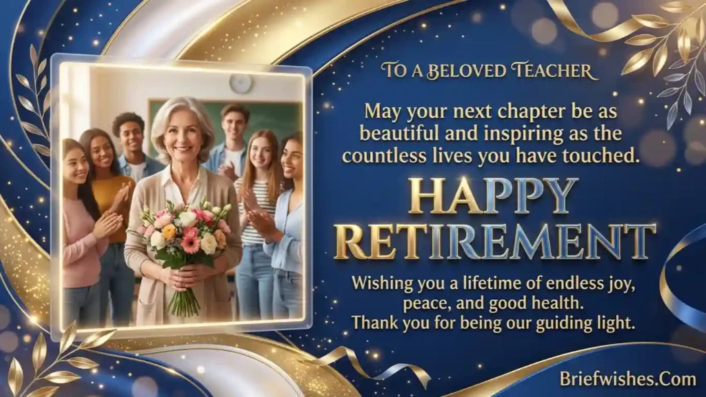 Heart Touching Farewell Teacher Retirement Quotes