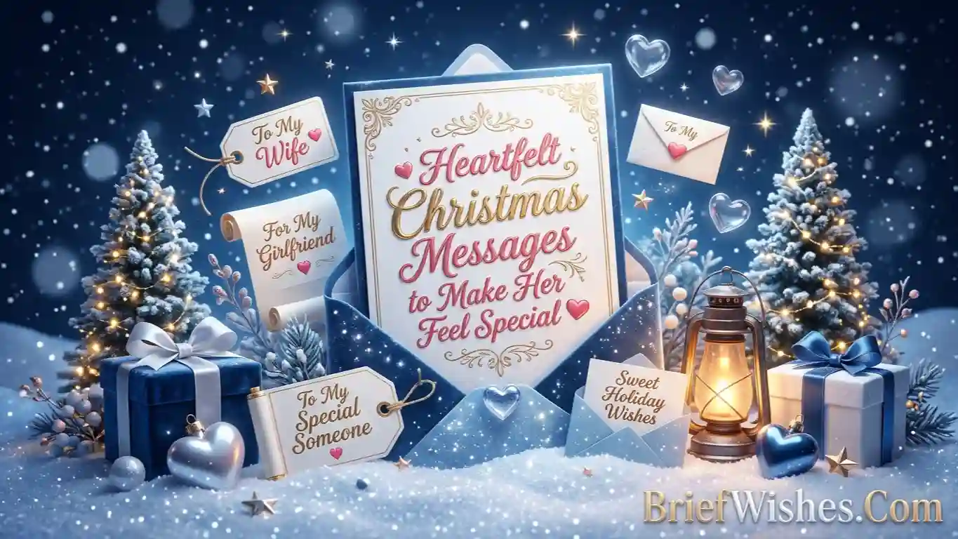 Heartfelt Christmas Messages to Make Her Feel Special 