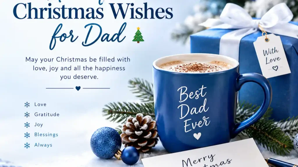 Heartfelt Christmas Wishes for Dad 🎄