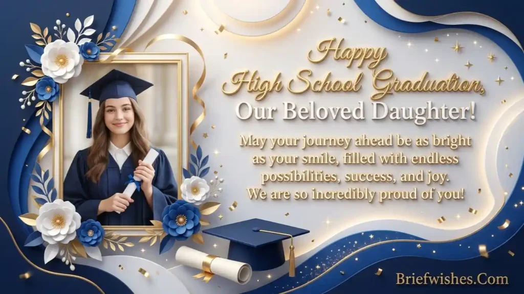 Heartfelt graduation messages for daughter 