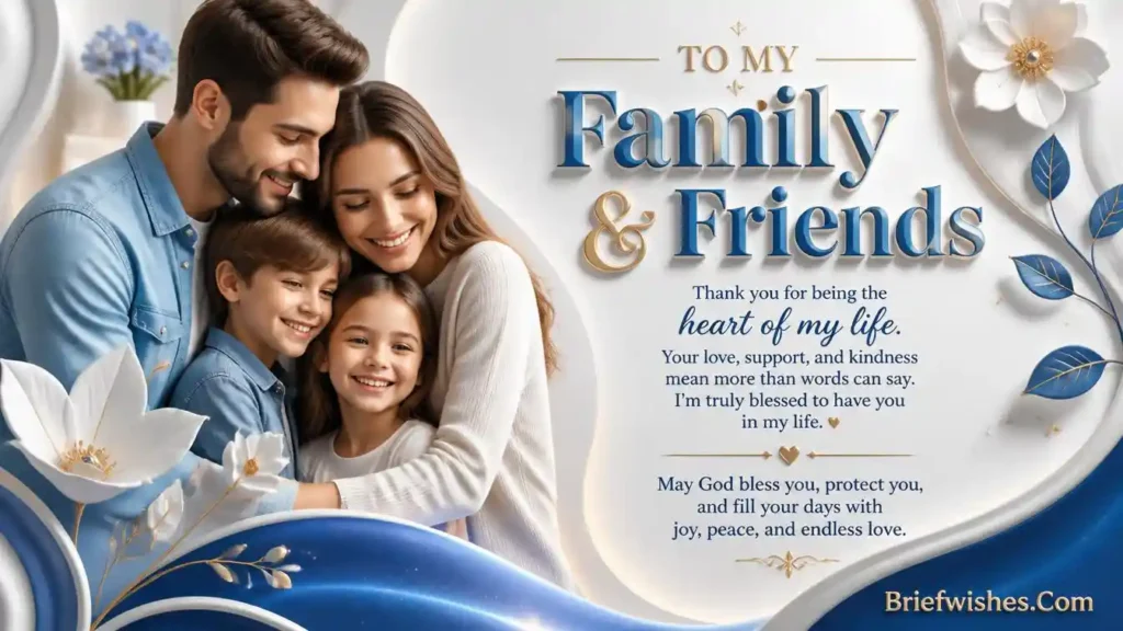  Heartfelt Messages for Family & Friends