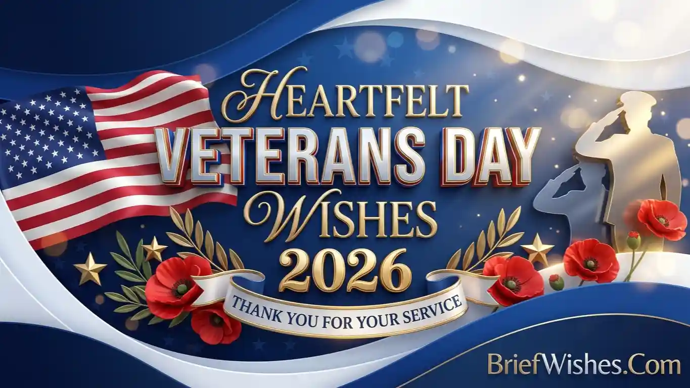 Heartfelt Veterans Day Wishes 2026