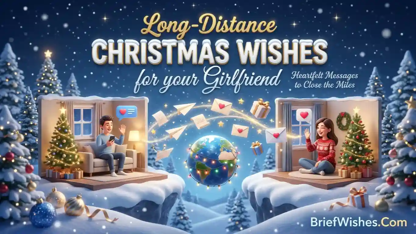 Long-Distance Christmas Wishes for Your Girlfriend