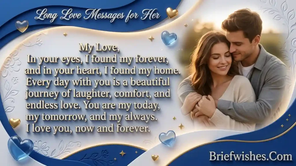 Long Love Messages for Her