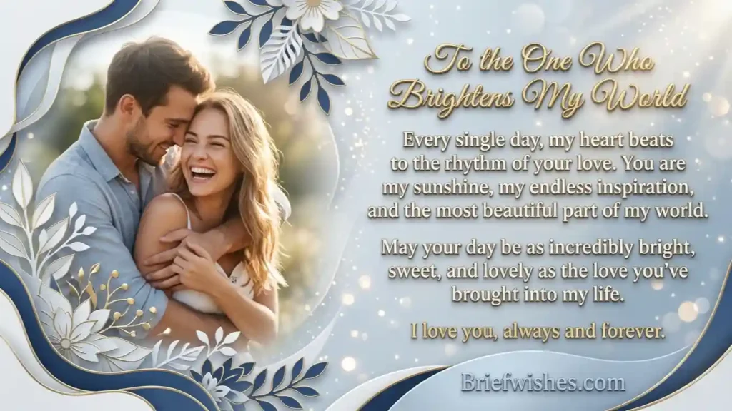 Long Love Messages to Brighten Her Day