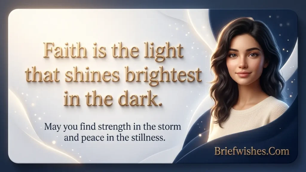 messages of hope and faith in difficult times