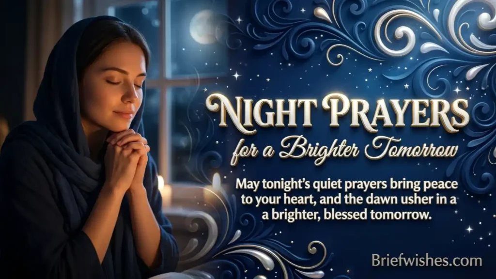 Night Prayers for a Brighter Tomorrow 