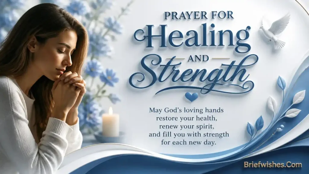 Prayer for Healing and Strength