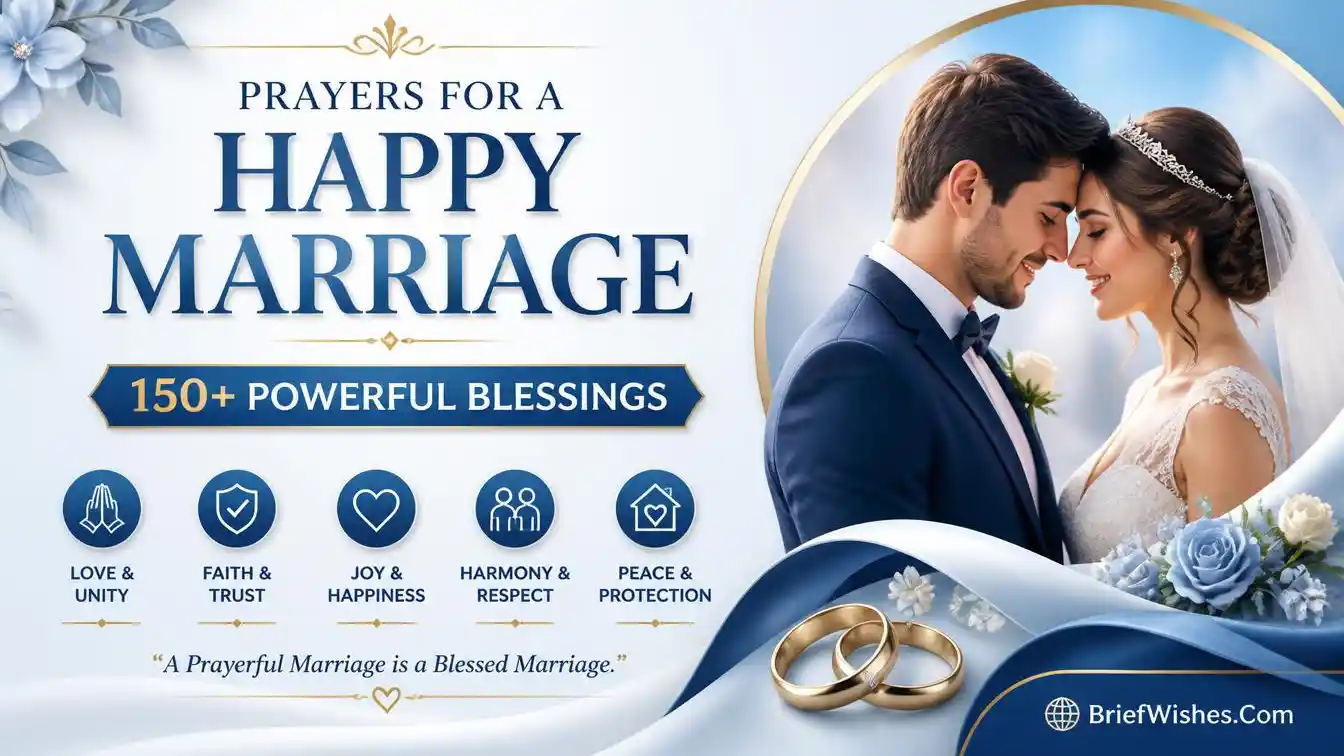 Prayers for a Happy Marriage: 150+ Powerful Blessings