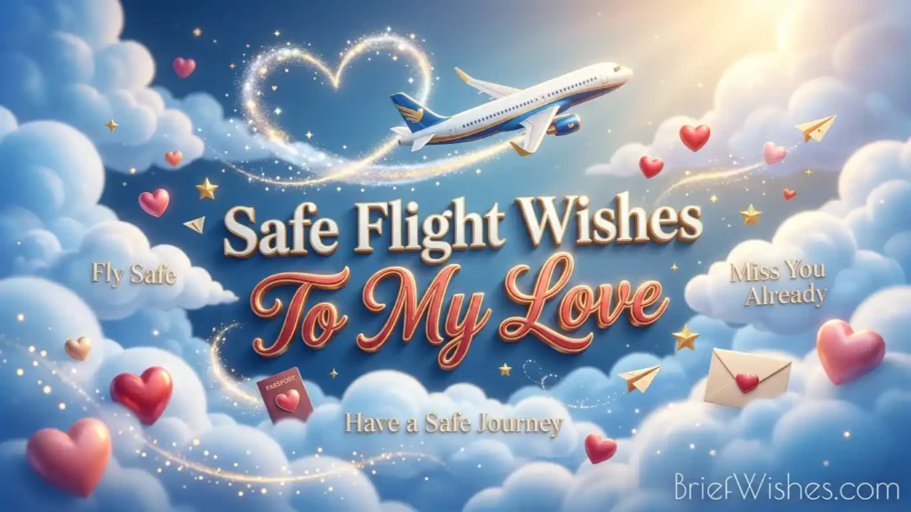Safe Flight Wishes to My Love