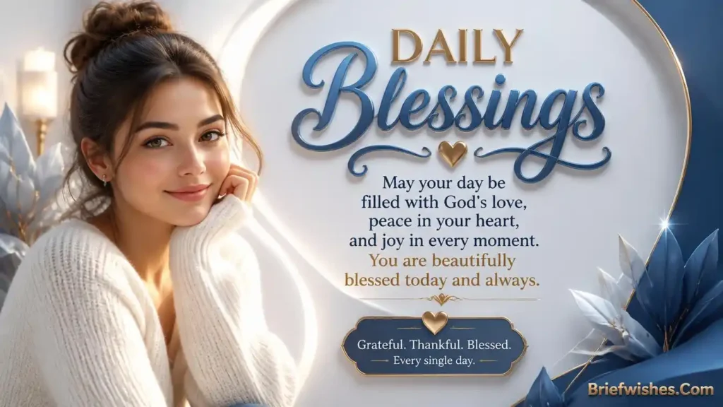  Short Daily Blessings Messages