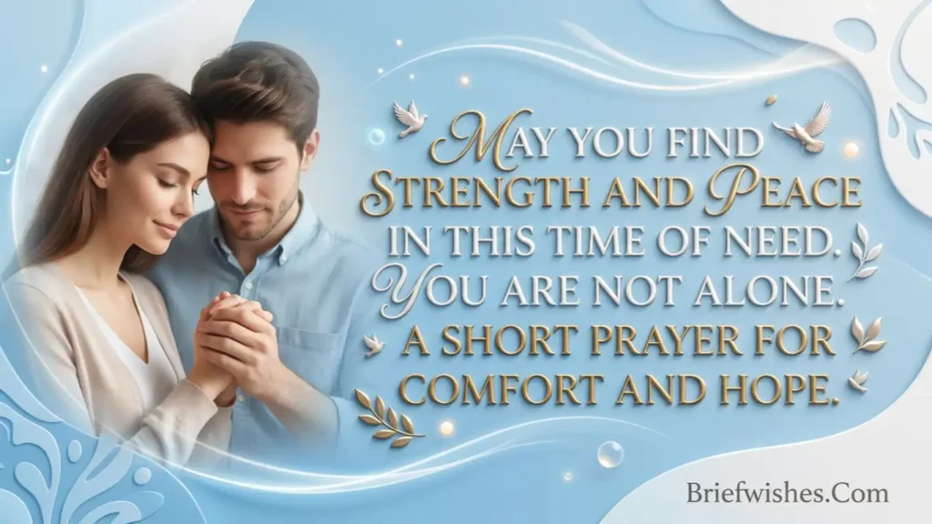  short prayer for difficult times