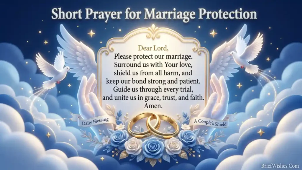 Short Prayer for Marriage Protection