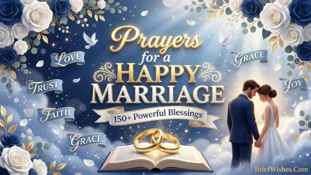 Short Prayer for Marriage With Bible Verses