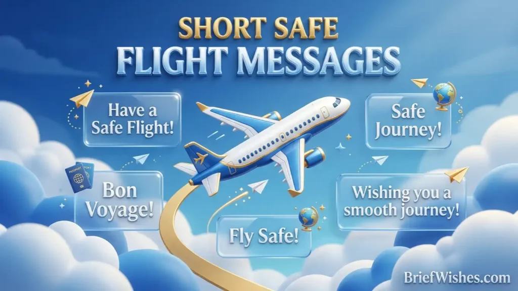 Short Safe Flight Messages 