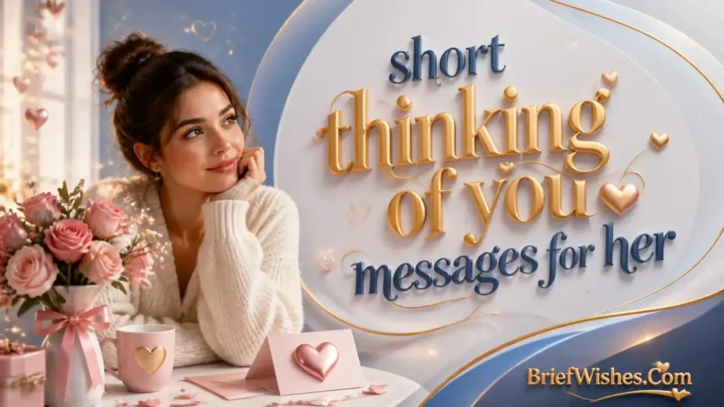 short thinking of you messages for her