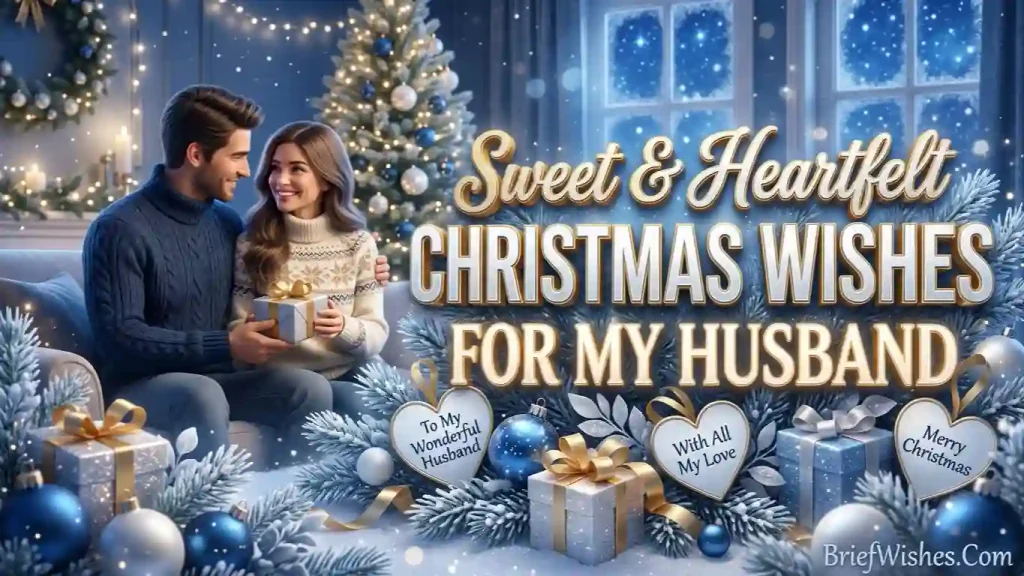 Sweet and Heartfelt Christmas Wishes for Husband