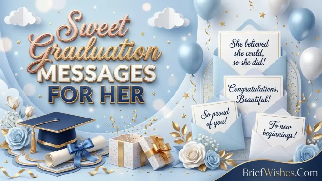  Sweet Graduation Messages for Her